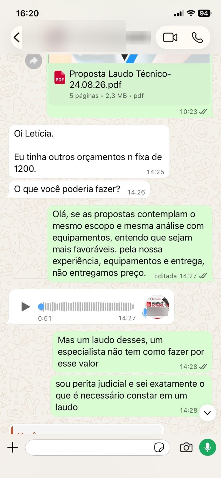 Quebra de objeção 4, página 1